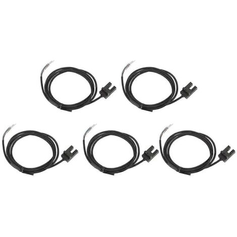 Interrupteur à capteur photoélectrique 5PCS, capteur à cellule photoélectrique NPN 5 mm