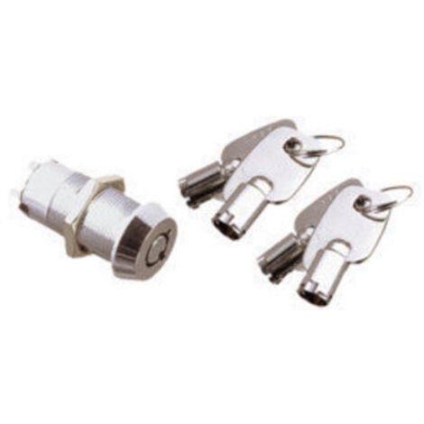 Interrupteur à clé ON - OFF pour tubes à clé 250V Electro DH 11.950/4 843055552019519