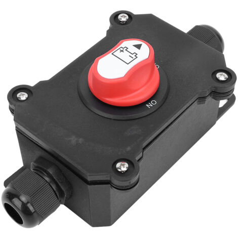 Interrupteur à cordon en ligne, étanche, marche/arrêt, bascule DC12 à 32V, alimentation extérieure universelle pour véhicule 50A