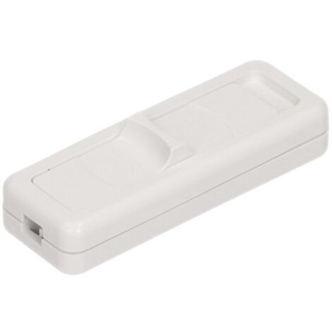 INTERRUPTEUR À COULISSE 1 PÔLE 2,5 A/250 V BLANC - E+10-026