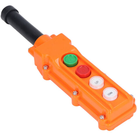 Interrupteur à distance étanche pour grue, télécommande manuelle de palan, 220V/500V 5A