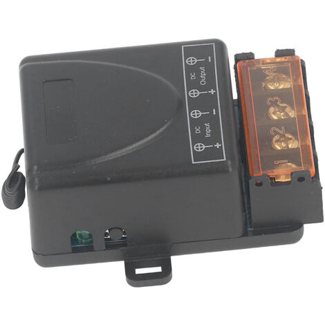 Interrupteur à Distance Sans Fil 30A pour Batterie Voiture, Commande 100m 12V-72V, Relais Découpage Alimentation