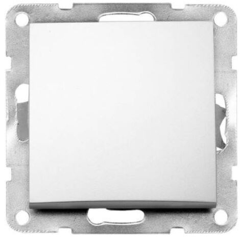 Interrupteur à encastrer Iota Blanc GSC 103500002