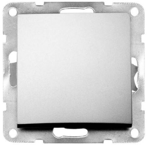 Interrupteur à encastrer Iota Silver GSC 103500003