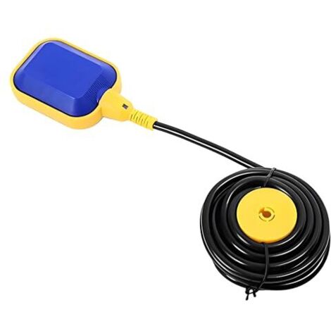 Interrupteur à Flotteur 240v Câble de 5m pour Réservoir D'eau Pompe Puisard Système Septique -