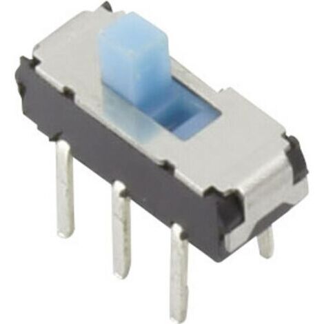 Interrupteur à glissière TRU COMPONENTS YSS-1210 1386940 6 V/DC 0.3 A 2 x Off/On 1 pc(s) S471641