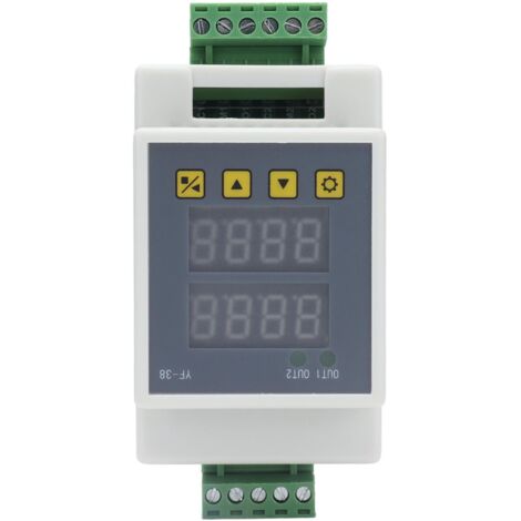 Interrupteur à Impulsion Relais Temporisé 2 Voies Module YF‑38DC7-27V pour Contrôle Multifonction