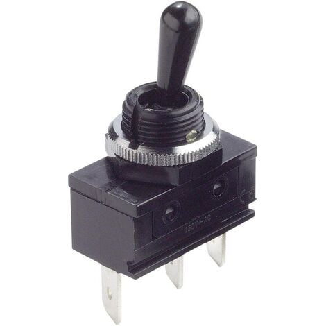Interrupteur à levier 1 x (On)/Off/(On) Arcolectric (Bulgin Ltd.) C1722ROAAA 250 V/AC 16 A momentané/0/momentané 1 pc(s