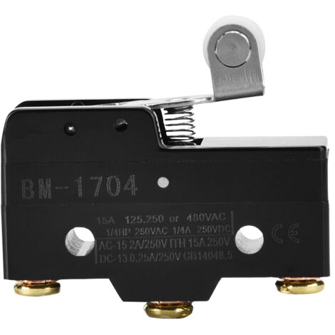 Interrupteur à levier miniature BM-1704, action instantanée pour applications précises