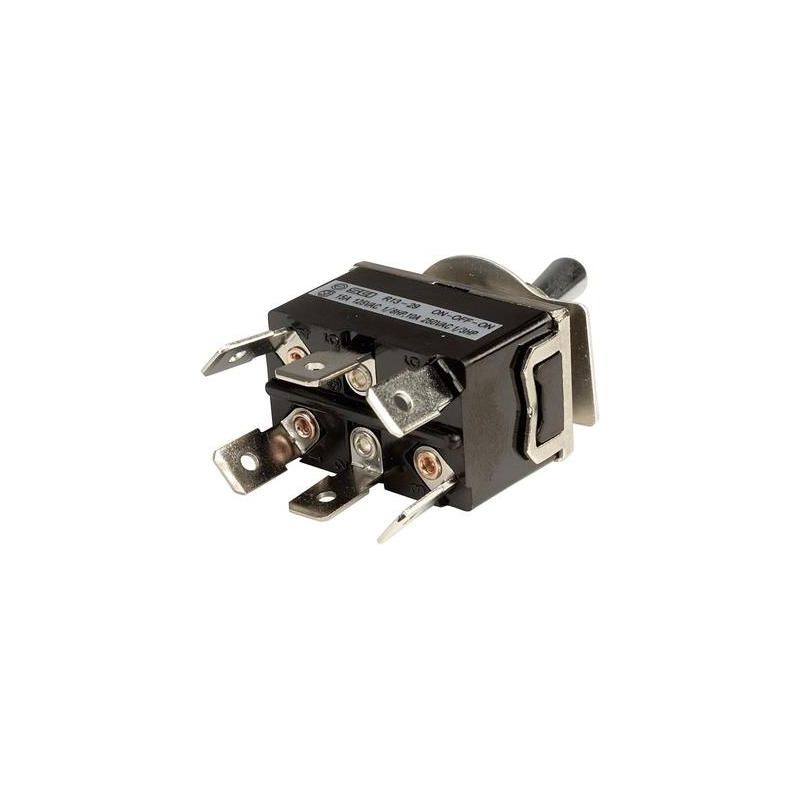 Interrupteur à levier SCI R13-29E-01-HPH 250 v/ac 10 a 2 x on/off/on permanent 1 pc(s)