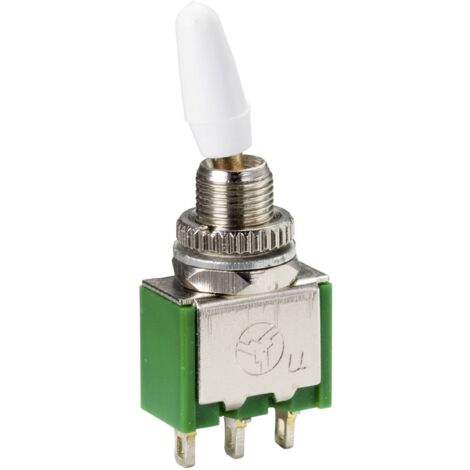 Interrupteur à levier TRU COMPONENTS TC-9218544 250 V/AC 2 A 1 x On/On à accrochage 1 pc(s) Y718282