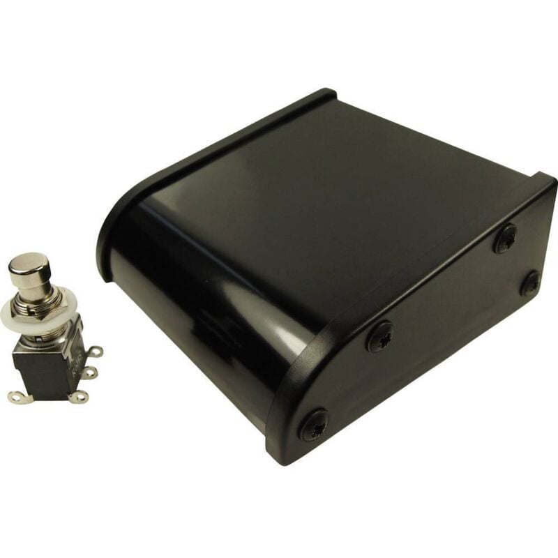 Cliff CL2107C Interrupteur à pédale 250 V/AC 2 A 1 pédale Kit, actionneur incurvé 2 inverseurs (RT) 1 pc(s)