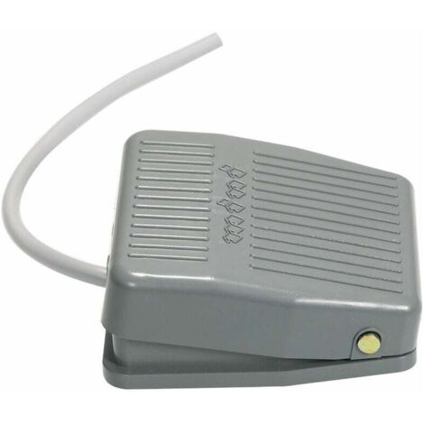 Interrupteur à pédale électrique CC 5–48 V / CA 24–250 V 10 A