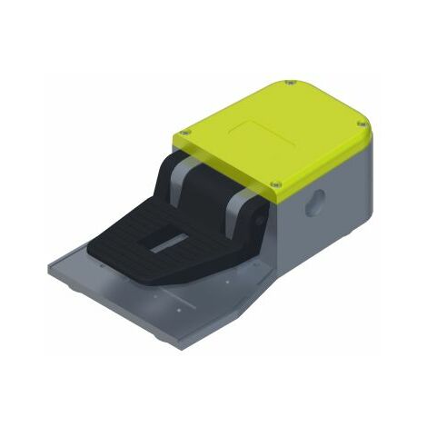 Interrupteur à pédale RS PRO Action rapide, Non + NF 6 A 24 V, 120 V, 400 V ( Prix pour 1 )
