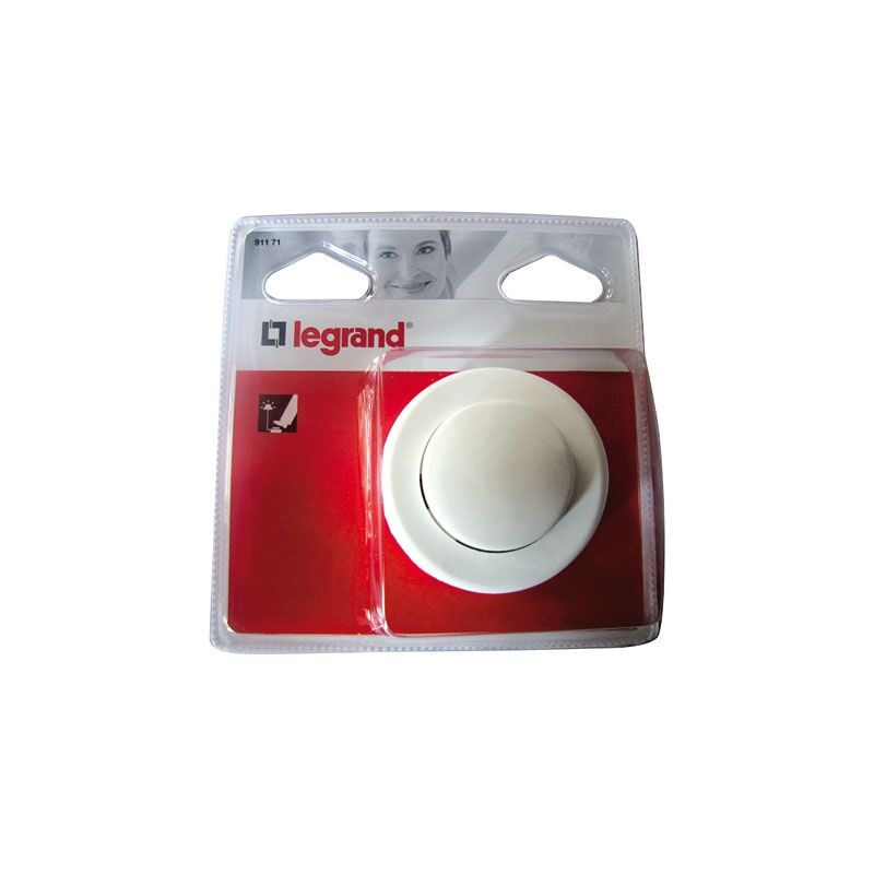 Legrand - Interrupteur lampe au pied 2a rond blanc s/c