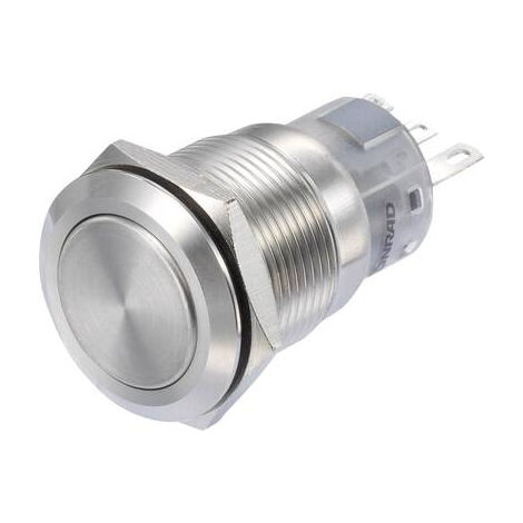 INTERRUPTEUR À PRESSION TRU COMPONENTS LAS1-AGQ-11/S 1272979 250 V/AC 3 A 1 X ON/(ON) IP65 À RAPPEL 1 PC(S)
