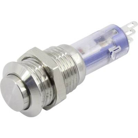 Interrupteur à pression TRU COMPONENTS LAS4GQH-11Z/S TC-6647584 48 V 2 A 1 x On/Off à accrochage 1 pc(s)