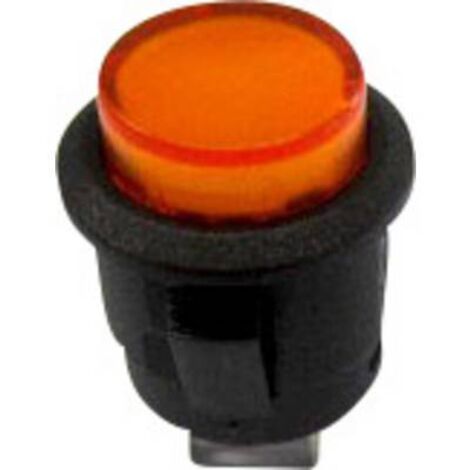 Interrupteur à pression TRU COMPONENTS TC-R13-523BL-05YL 1587755 250 V/AC 1.5 A 1 x Off/On à accrochage 1 pc(s) S644331