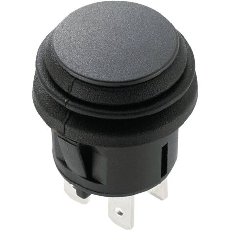 INTERRUPTEUR À PRESSION TRU COMPONENTS TC-R13-527B2-02 1588074 250 V/AC 6 A 2 X OFF/ON À ACCROCHAGE 1 PC(S)