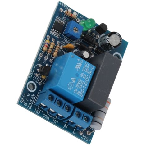 Interrupteur à Temporisation Réglable 0-10s - Module Relais 220VAC pour Arrêt Temporisé
