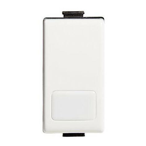 Interrupteur AM5001L 1 module 1P rétroéclairage couleur blanc Matix