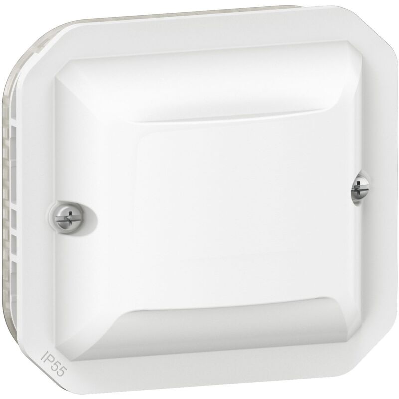 Interrupteur automatique - 3 fils - 500 watts - blanc - composable Legrand plexo 069522la