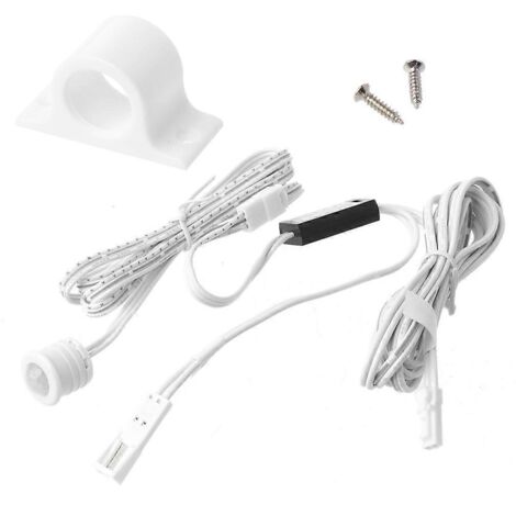 Interrupteur automatique à détecteur de mouvement infrarouge PIR avec temporisation de 35 secondes pour ruban LED