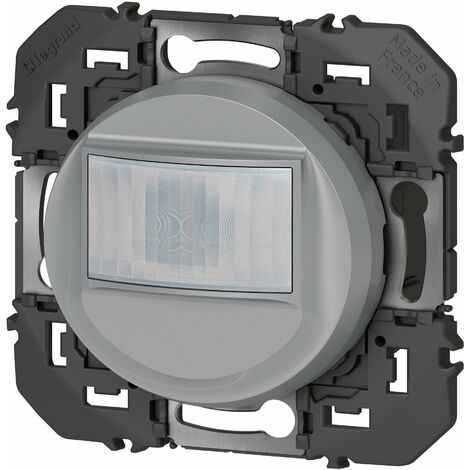 Interrupteur automatique - Dooxie - 2 fils sans neutre - Aluminium - Legrand
