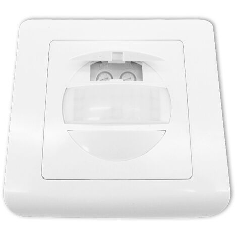 MIIDEX LIGHTING Interrupteur Mural LED à Détecteur Reglable AC220/240V 150W Max 160° IP20 IK06