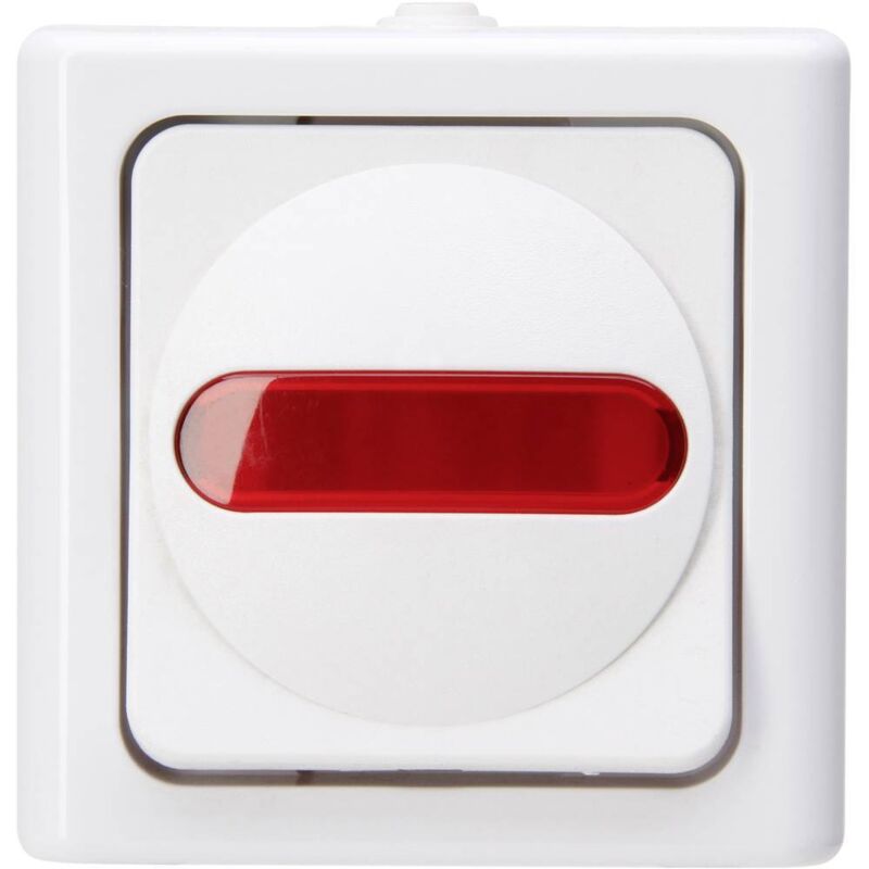 Kopp - Interrupteur avec témoin lumineux 561602008 BlueElectric blanc arctique X926951