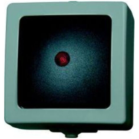 Interrupteur avec témoin lumineux Kopp 566656002 Nautic gris S559461