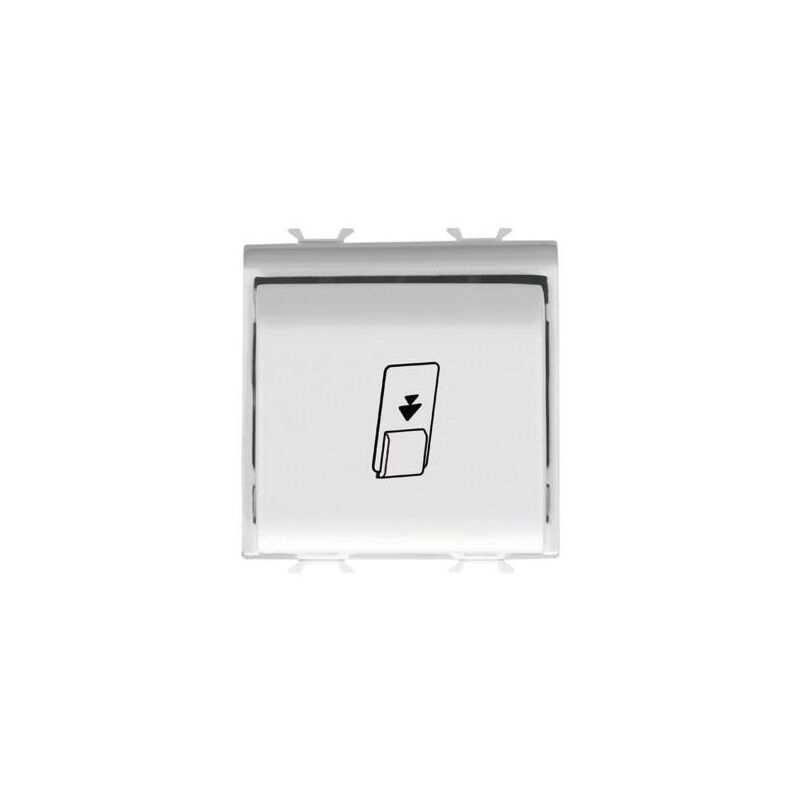 Gewiss - interrupteur badge ELECTROMEC.2M blanc GW10039