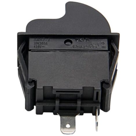 Interrupteur Bascule Kedu HY12-9-4 - Interrupteur Bascule Bouton-Poussoir 20A 4 Broches - Interrupteur Alimentation Équipement Industriel