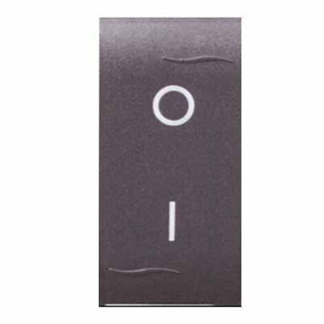 Interrupteur bipolaire Frutto Comfort, anthracite