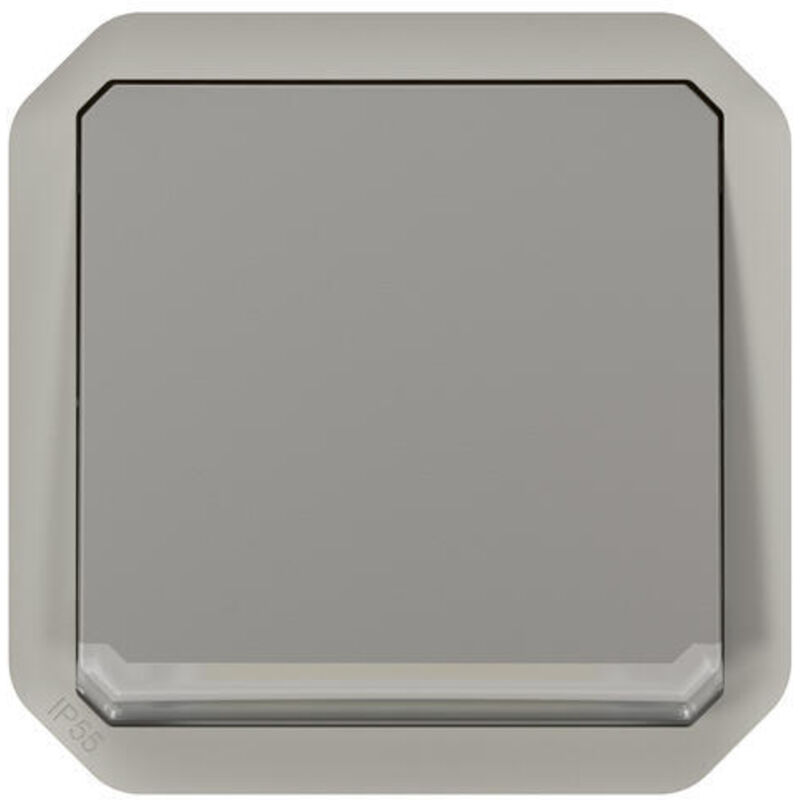 Legrand - Interrupteur bipolaire Plexo composable gris (069530L)