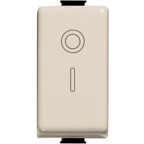 Interrupteur Bticino Matix TT Bipolaire 2P 16A ivoire A5011