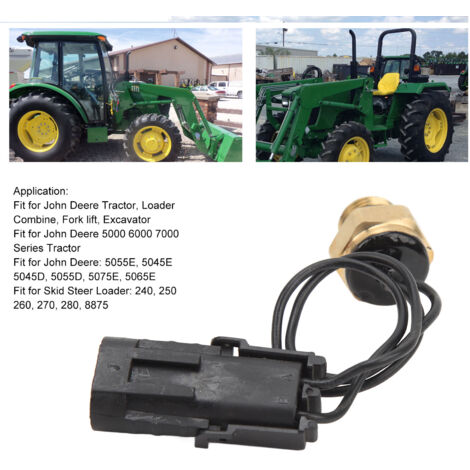 Interrupteur Capteur de Température RE503242 de Précision pour Tracteur John Deere Séries 5000 6000 7000