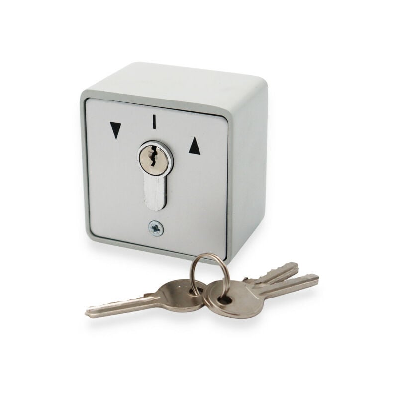 Store Menuiserie - Interrupteur à clé, pour porte de garage, pose en saillie