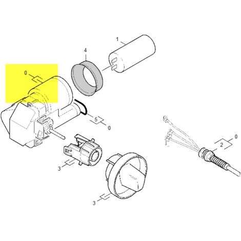 Interrupteur complet pour nettoyeur haute pression – Accessoire compatible Karcher – Installation facile – 90016070
