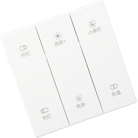 Interrupteur Connecté 3 Canaux Bluetooth 2.4G pour Gestion Domotique sans Fil
