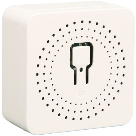 Interrupteur Connecté Relay Mini, Module de Commande à Distance via Application avec Minuterie, Compatible TUYA 100‑240V AC