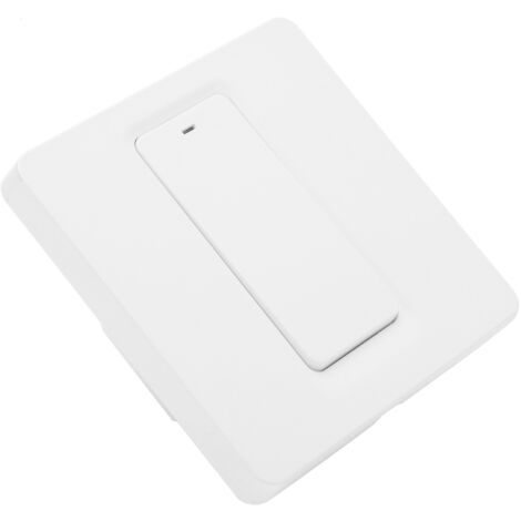 Interrupteur Connecté WiFi 1 Bouton Compatible Tuya, Commande à Distance 100‑240V AC