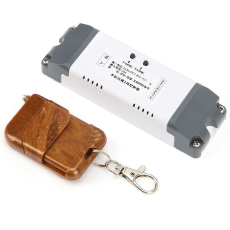 Interrupteur Connecté WiFi 2 Voies avec Relais, Commande par Application et Assistant Vocal, Module à Verrouillage Automatique et Fonction Impulsion