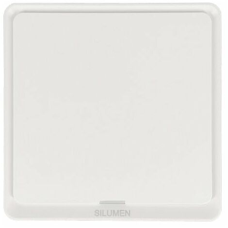 Interrupteur Connecté Wifi Poussoir Blanc - Poussoir - SILUMEN