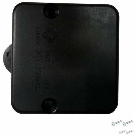 Interrupteur contacteur de porte 12V CC 2A 220-240V 50Hz à visser s'active à l'ouverture Pression Mécanique Charnière Commutateur Placard Armoire Eclairage automatique Lumière Eclairage, noir
