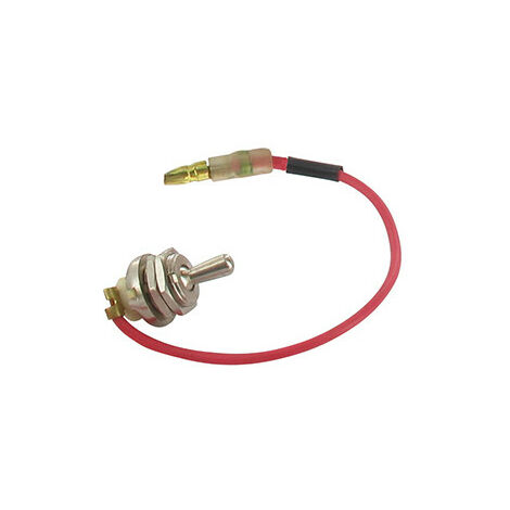 Interrupteur / Contacteur On/off Avec écrou Adaptable Pour Tronçonneuse Shindaiwa Modèles T25, C25,bp35 Etc. .remplace Origine:
