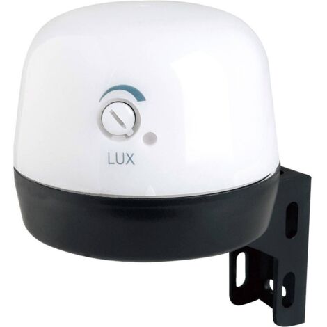 Interrupteur crépusculaire avec cellule photoélectrique - 1200 W - 2