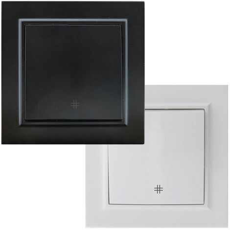 Interrupteur croisé simple encastré - EP Blanc - Ledme - EP-26-W
