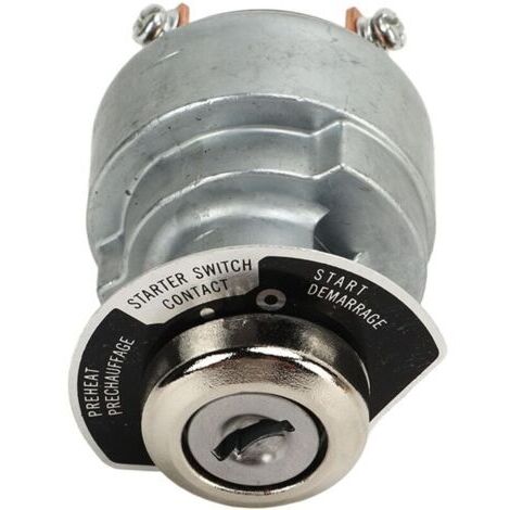 Interrupteur d'allumage 183827, interrupteur à clé de démarreur pour moteur Kubota D722 D902 D1005 D1105 D1305 V1205 V1305 V1505