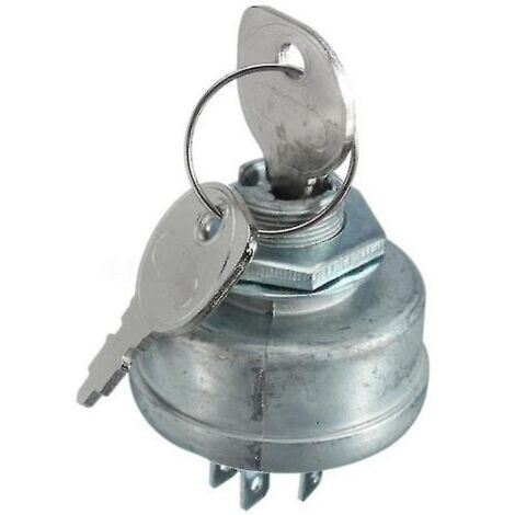 Interrupteur d'allumage à 5 broches pour tracteur tondeuse avec clé, universel pour MTD 725 0267 925-0267